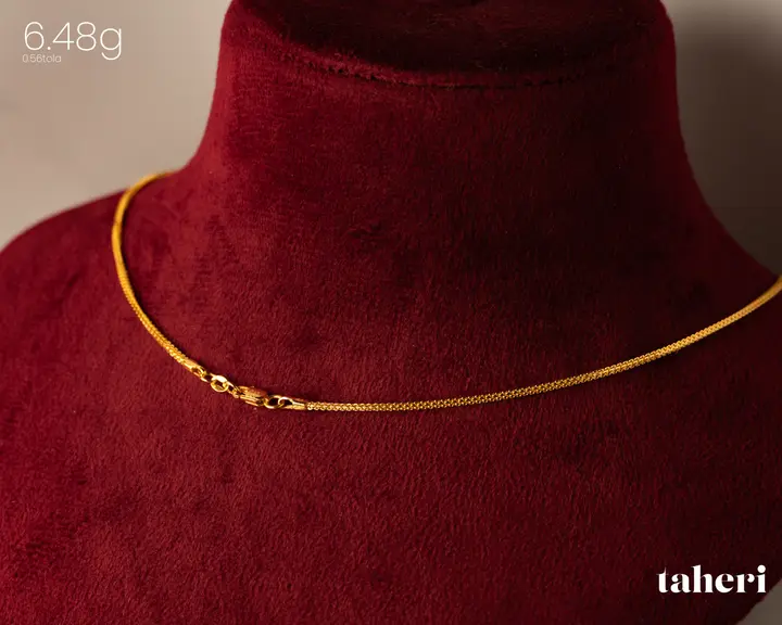 Yellow Gold Chain design 4 by TAHERI