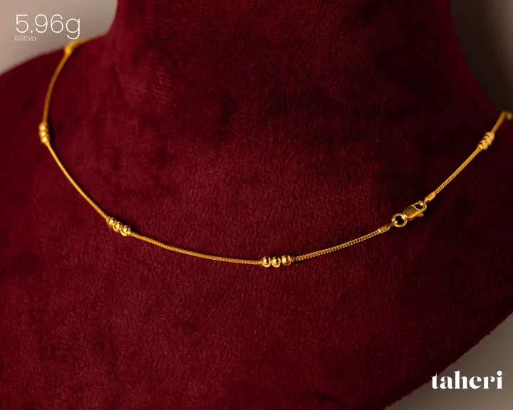 Yellow Gold Chain design 11 by TAHERI