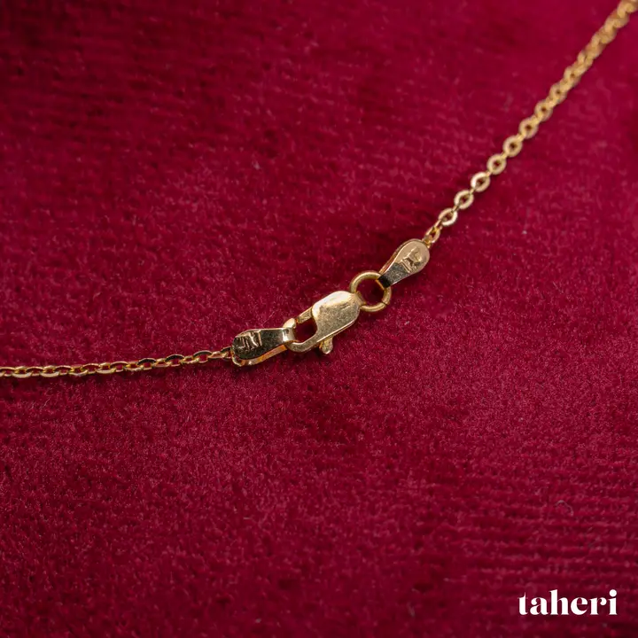 Yellow Gold Chain design 20 by TAHERI