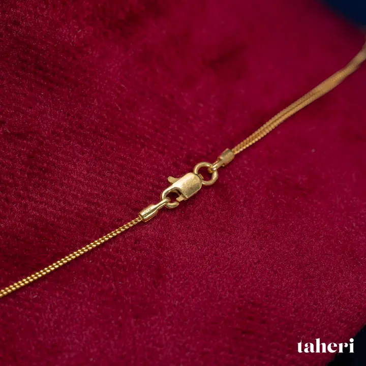 Yellow Gold Chain design 22 by TAHERI