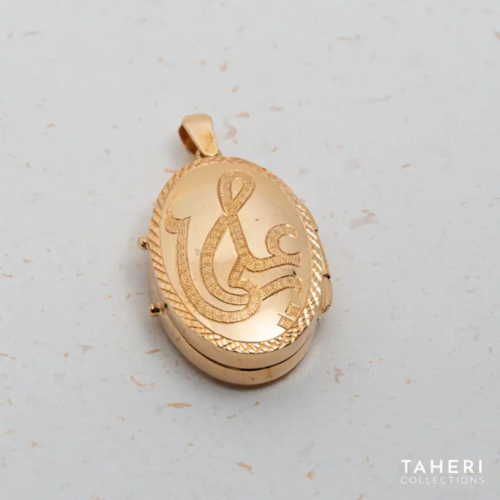 Yellow Gold Taweez design 4 by TAHERI