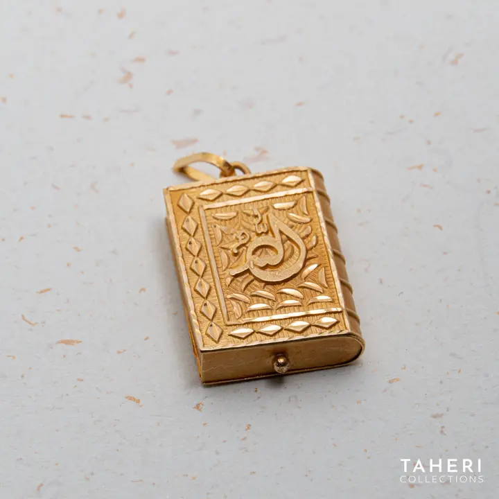Yellow Gold Taweez design 16 by TAHERI