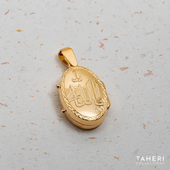 Yellow Gold Taweez design 22 by TAHERI