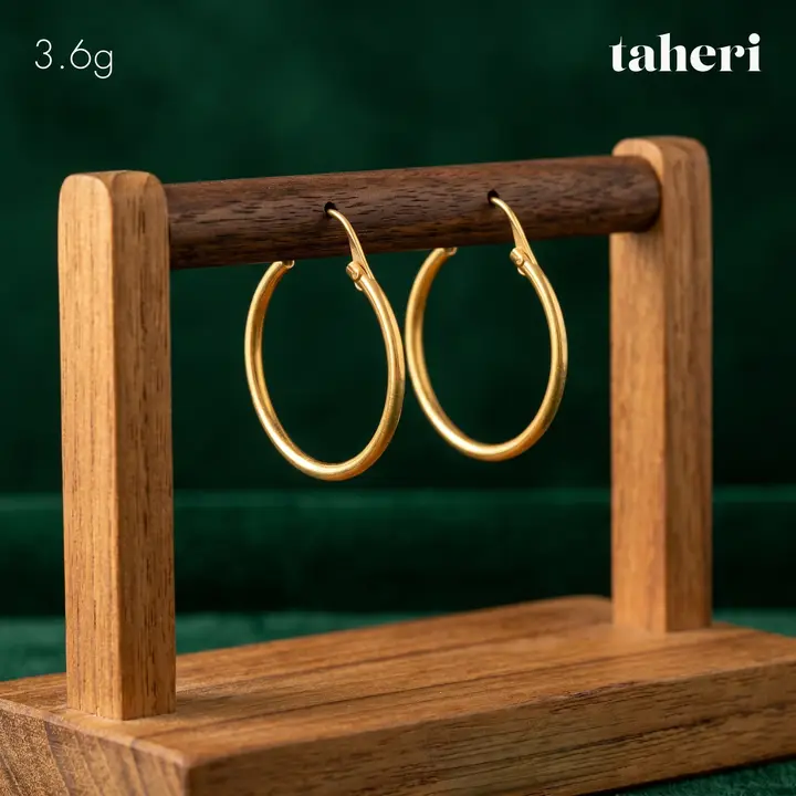 Yellow Gold Baali design 1 by TAHERI