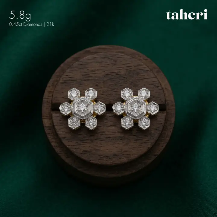 Two-Tone Diamond Top design 2 by TAHERI