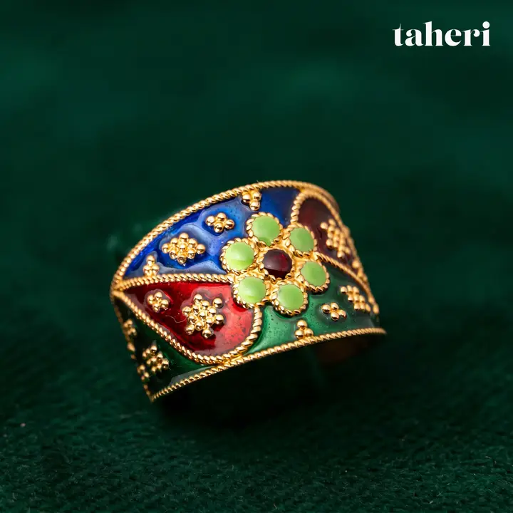 Yellow Gold Band design 15 by TAHERI
