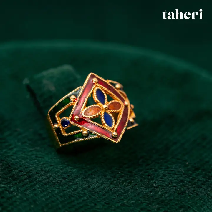 Yellow Gold Band design 19 by TAHERI