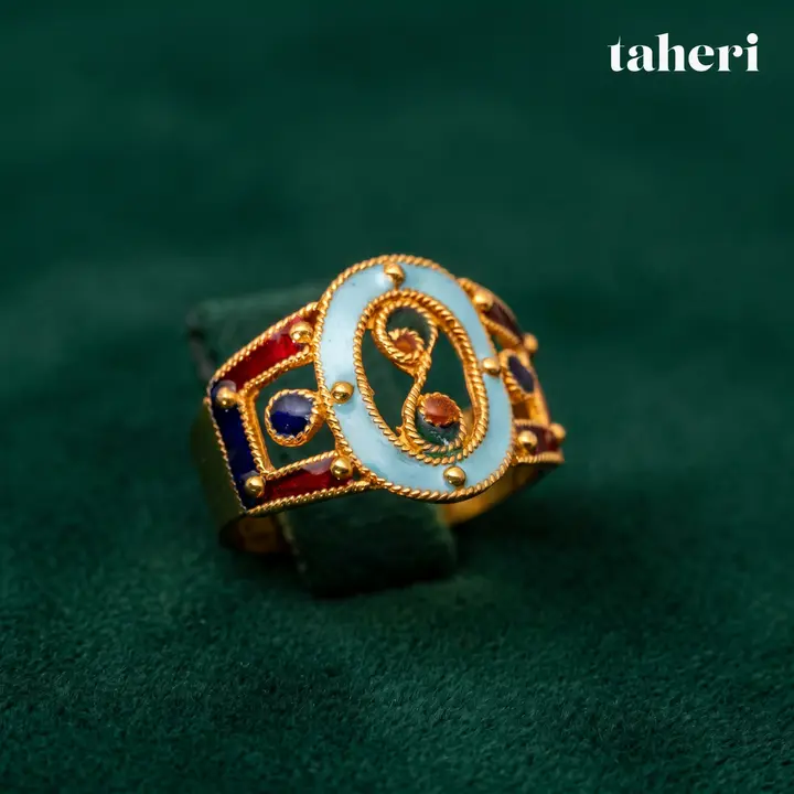 Yellow Gold Band design 22 by TAHERI