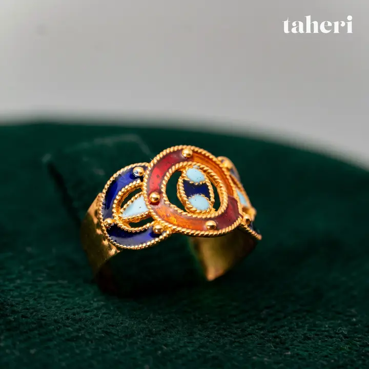 Yellow Gold Band design 23 by TAHERI