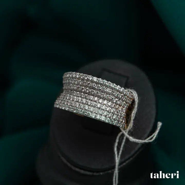 Two-Tone Diamond Ring design 5 by TAHERI