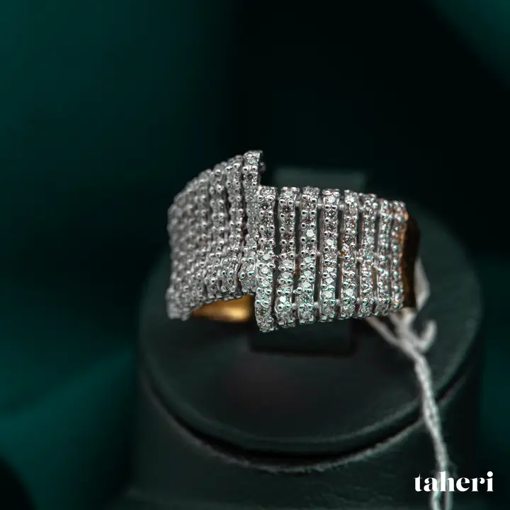 Two-Tone Diamond Ring design 16 by TAHERI