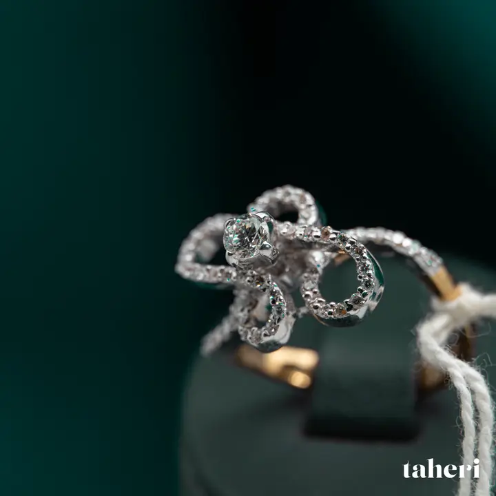 Two-Tone Diamond Ring design 20 by TAHERI