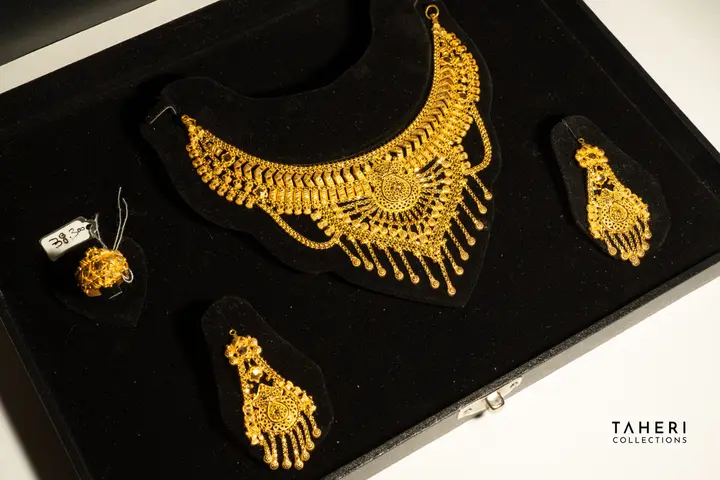 Yellow Gold Gold Set design 3 by TAHERI