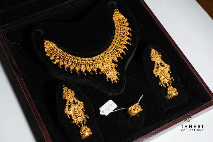 Yellow Gold Gold Set design 21 by TAHERI
