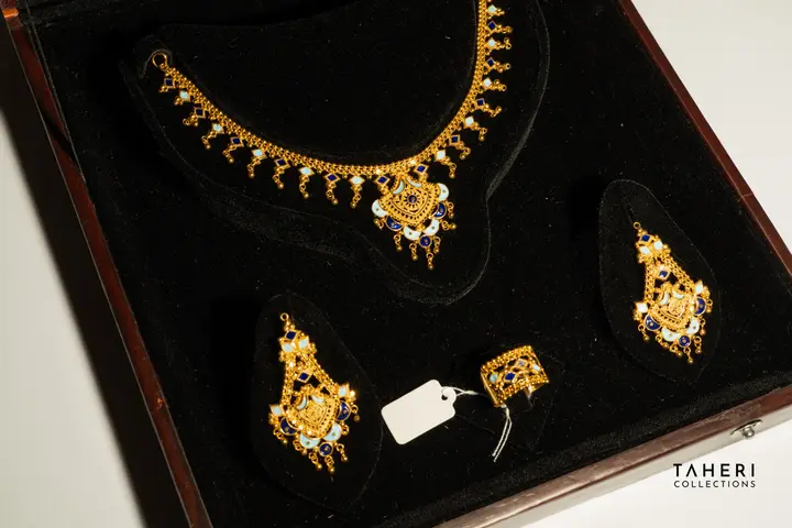 Yellow Gold Gold Set design 23 by TAHERI