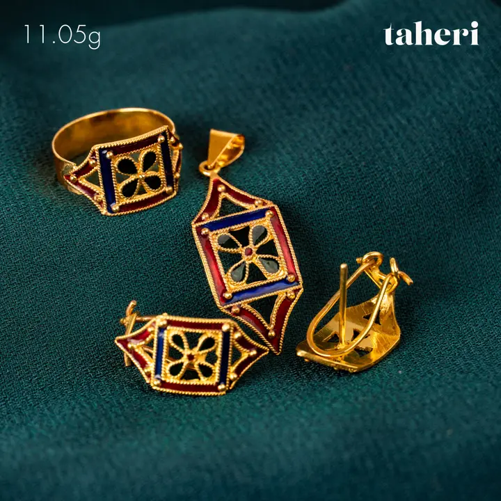 Locket sets without Bangle design 23 by TAHERI