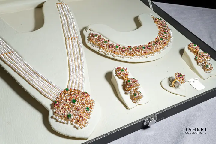 Yellow Gold Stone Set design 15 by TAHERI