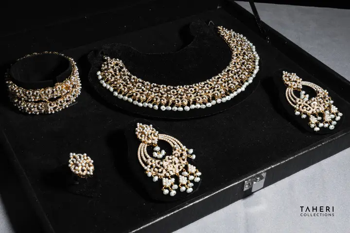 Yellow Gold Stone Set design 16 by TAHERI