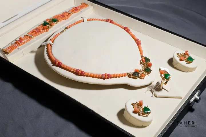 Yellow Gold Stone Set design 20 by TAHERI
