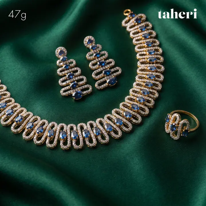 Two-Tone Stone Set design 5 by TAHERI