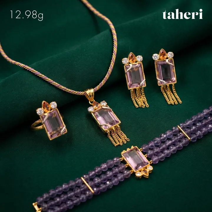 Investment gold jewellery piece 8 by TAHERI