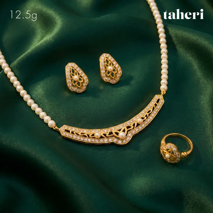 Investment gold jewellery piece 6 by TAHERI