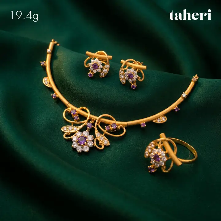 Investment gold jewellery piece 1 by TAHERI