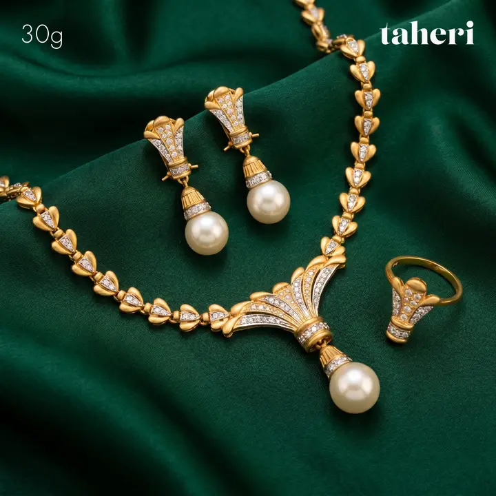 Investment gold jewellery piece 22 by TAHERI
