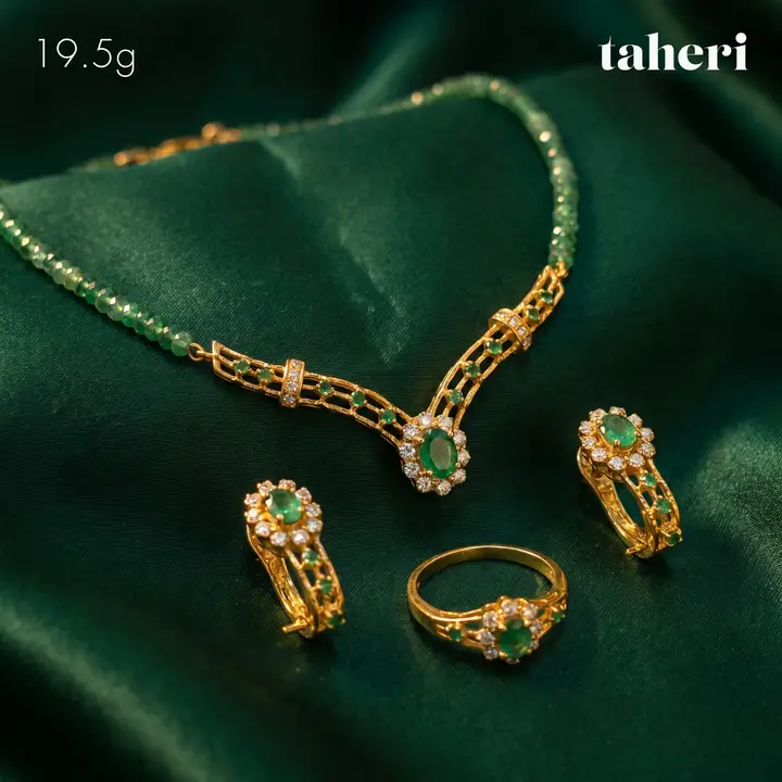 Investment gold jewellery piece 15 by TAHERI