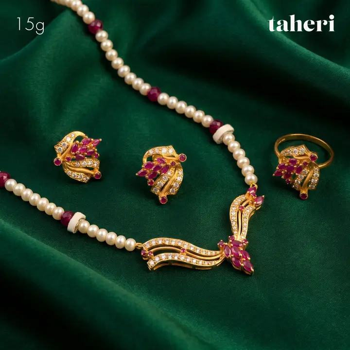 Investment gold jewellery piece 20 by TAHERI