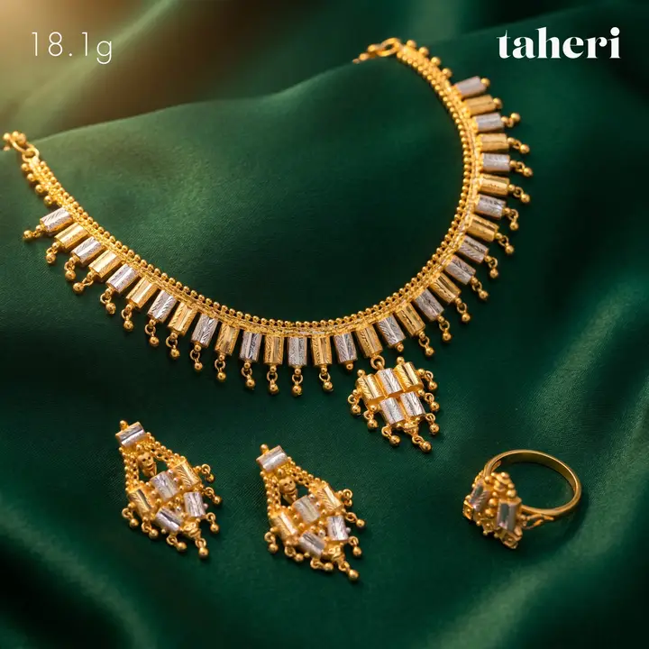 Investment gold jewellery piece 24 by TAHERI